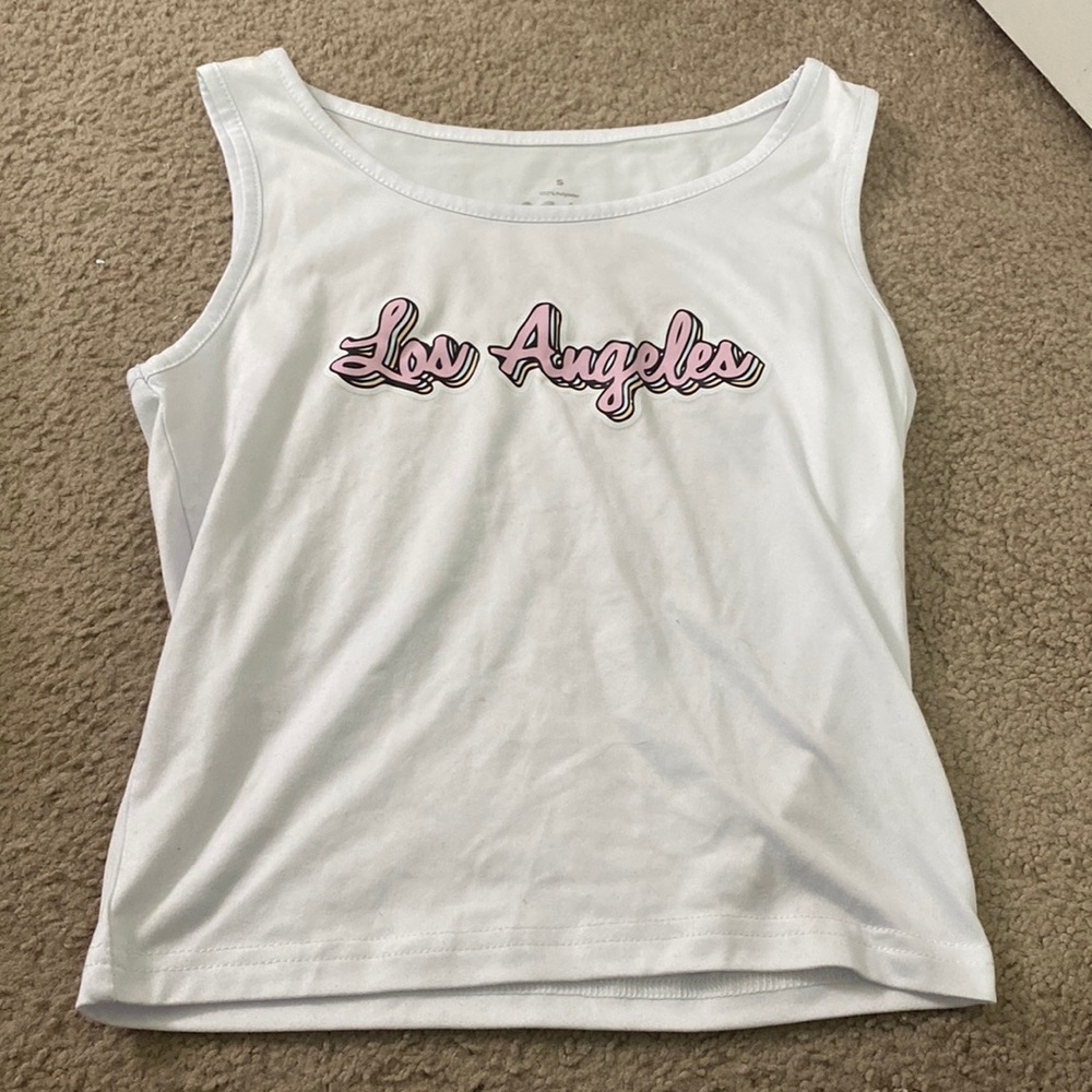 los angeles tank top